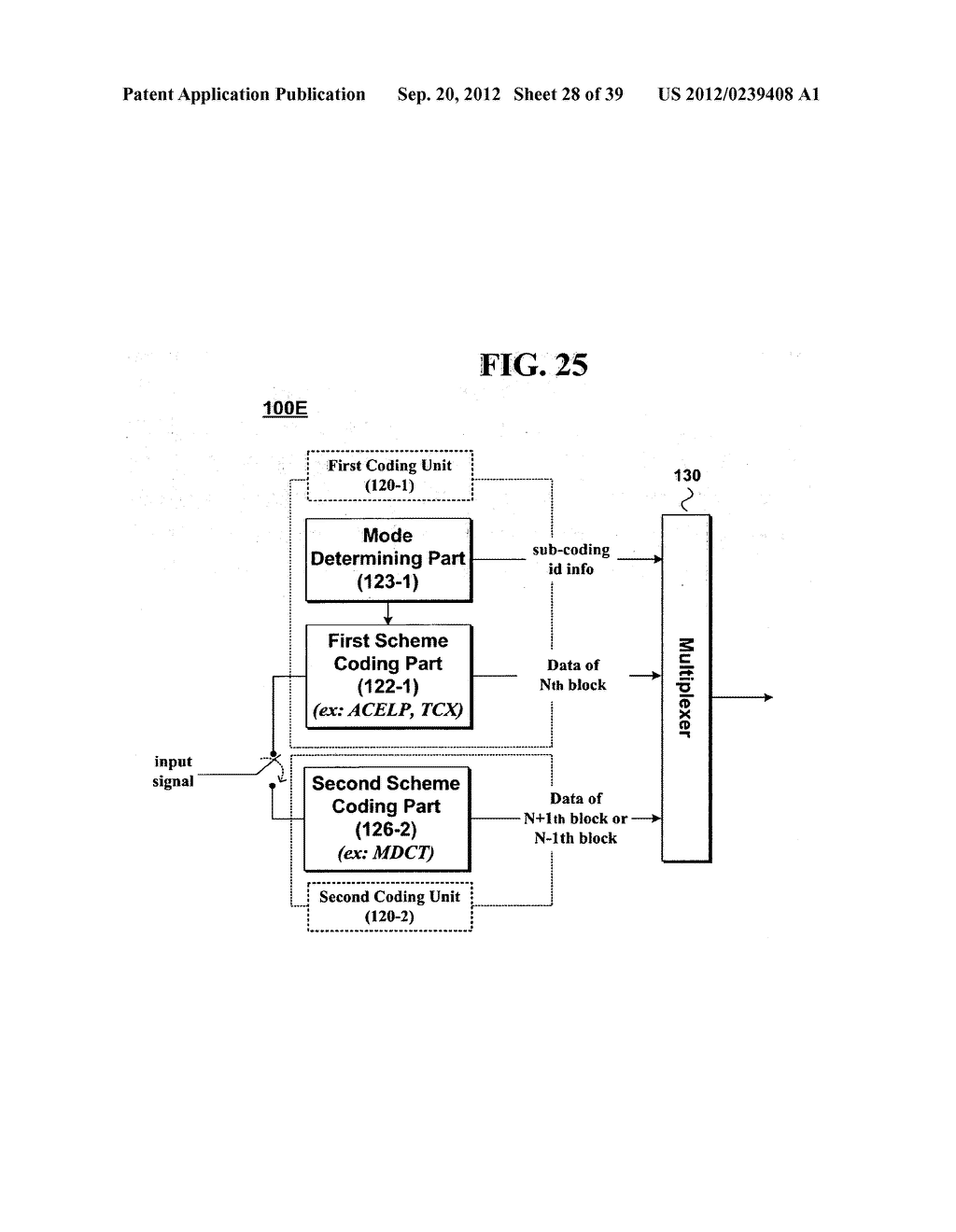 METHOD AND AN APPARATUS FOR PROCESSING AN AUDIO SIGNAL - diagram, schematic, and image 29
