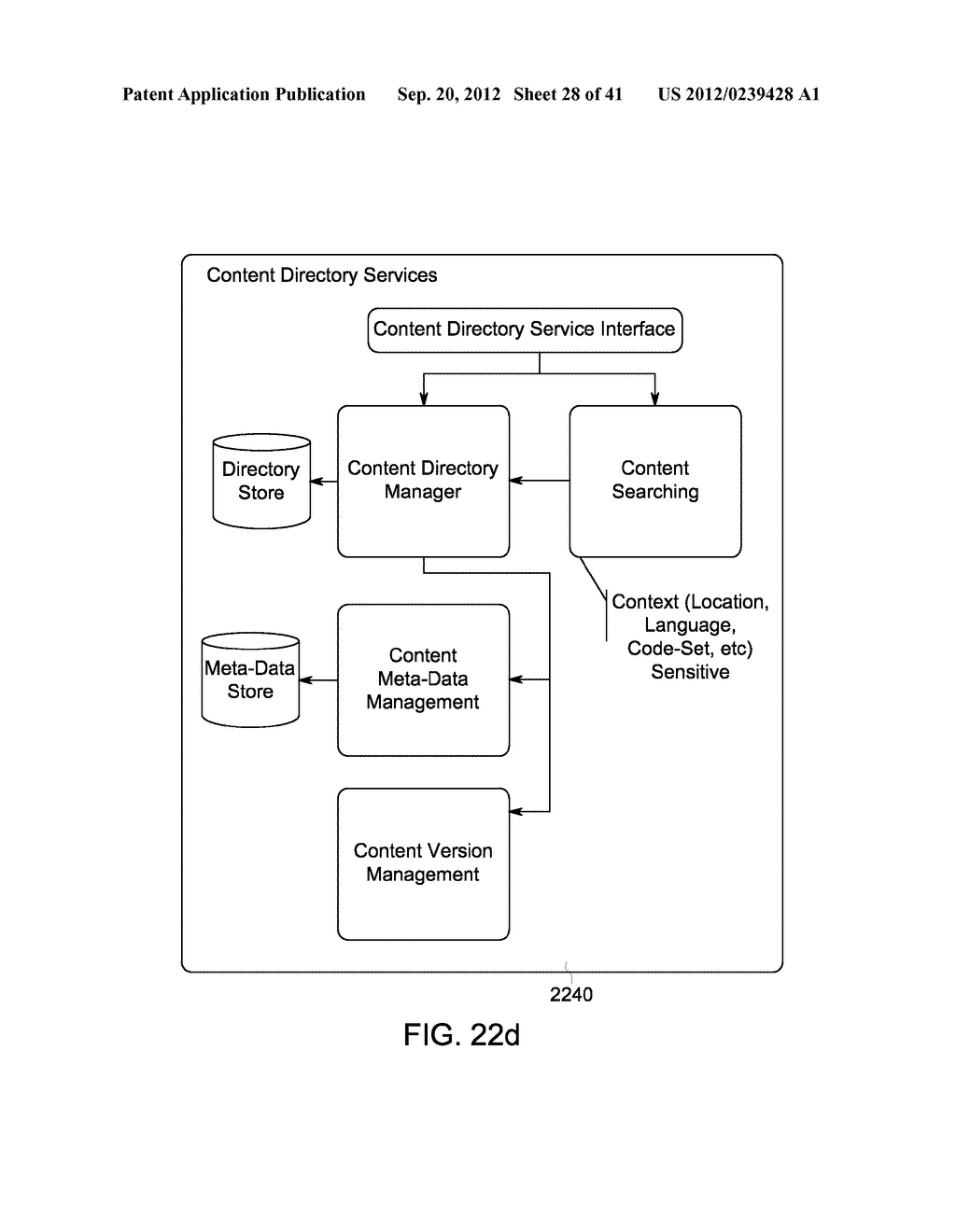 ARCHITECTURE FOR A CONTENT DRIVEN CLINICAL INFORMATION SYSTEM - diagram, schematic, and image 29