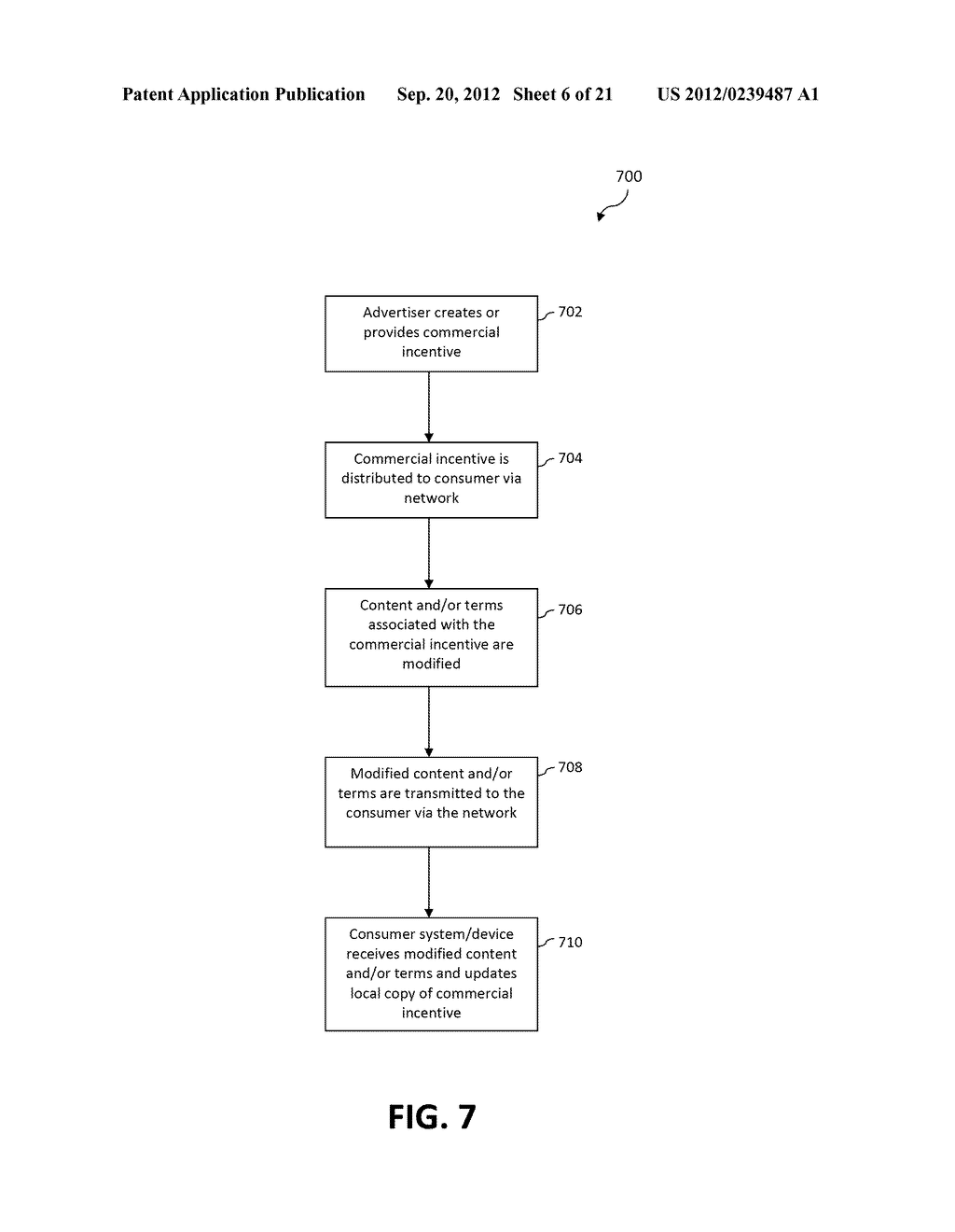 TARGETED DISTRIBUTION OF ELECTRONIC COUPONS - diagram, schematic, and image 07