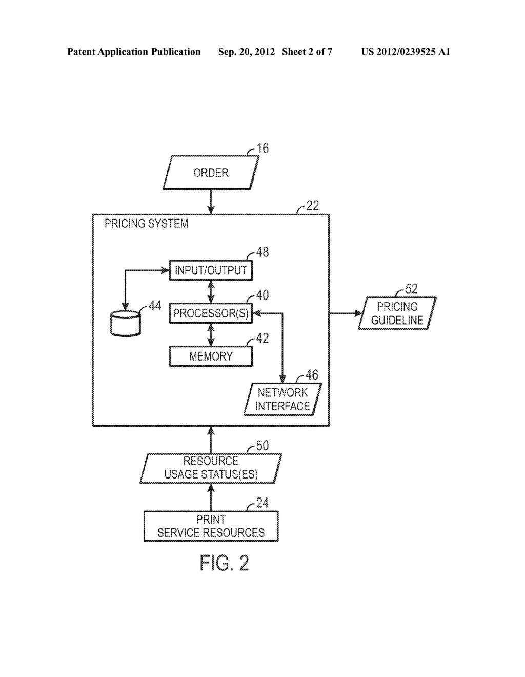 SYSTEM AND METHOD FOR GENERATING QUANTITATIVE GUIDELINE FOR PRINT ORDER - diagram, schematic, and image 03