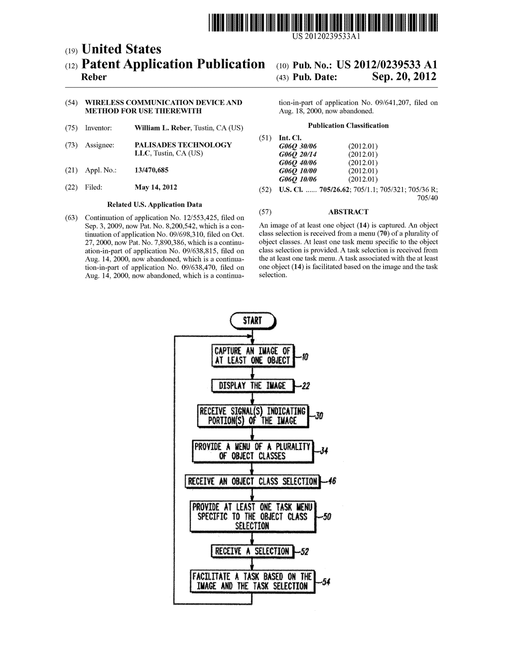 WIRELESS COMMUNICATION DEVICE AND METHOD FOR USE THEREWITH - diagram, schematic, and image 01