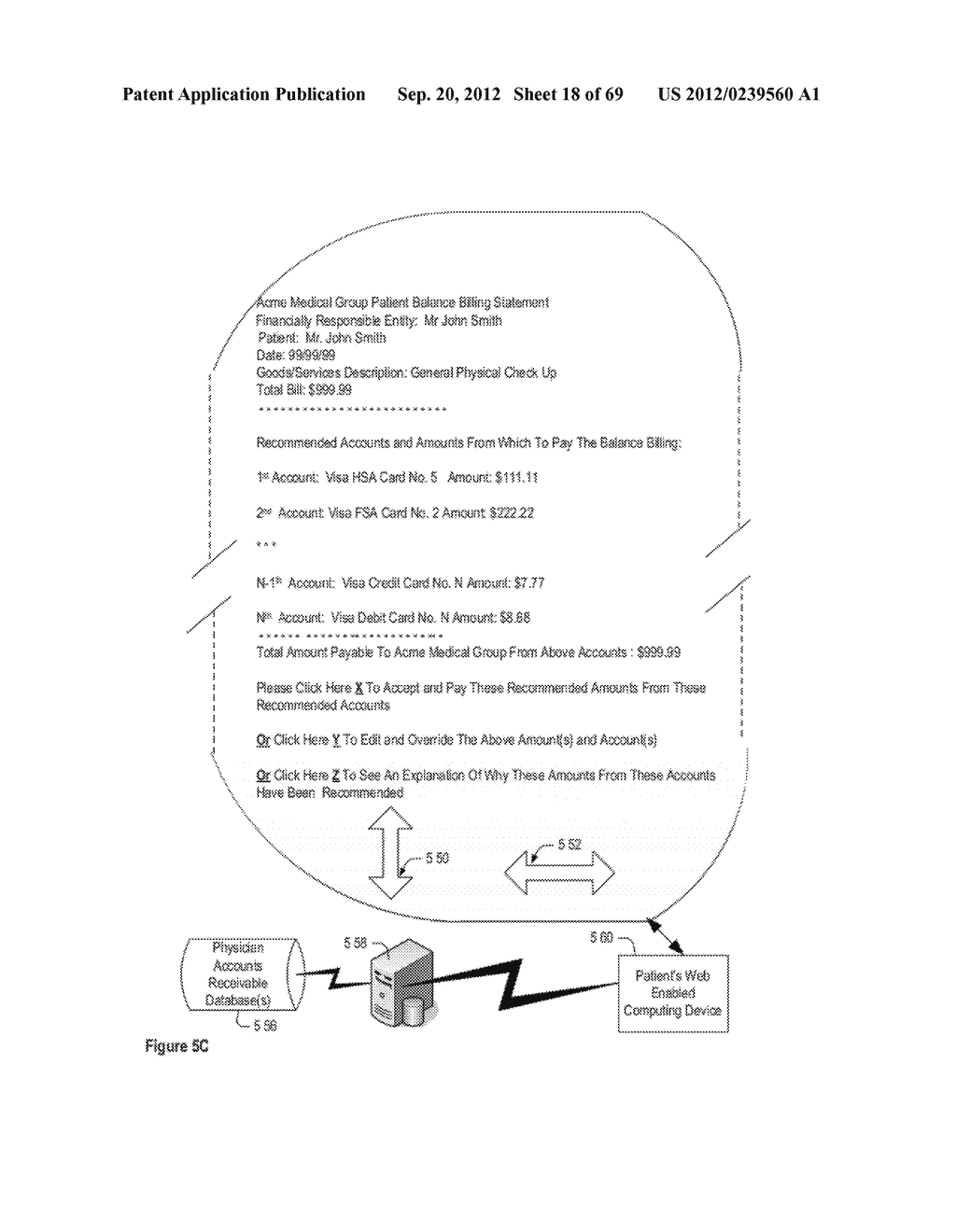 HEALTHCARE PAYMENT COLLECTION PORTAL APPARATUSES, METHODS AND SYSTEMS - diagram, schematic, and image 19