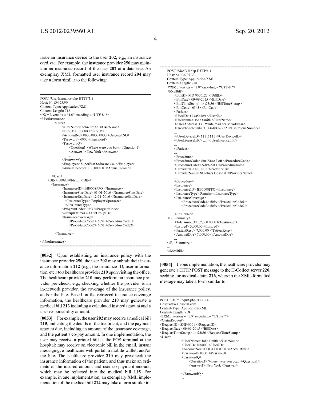 HEALTHCARE PAYMENT COLLECTION PORTAL APPARATUSES, METHODS AND SYSTEMS - diagram, schematic, and image 74