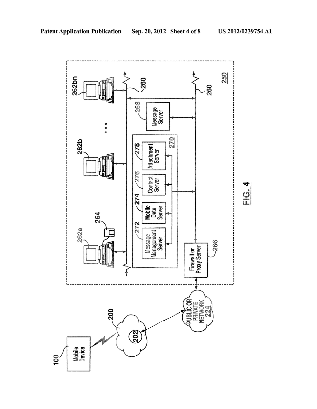 System and Method for Reviewing Attachment Content on a Mobile Device - diagram, schematic, and image 05