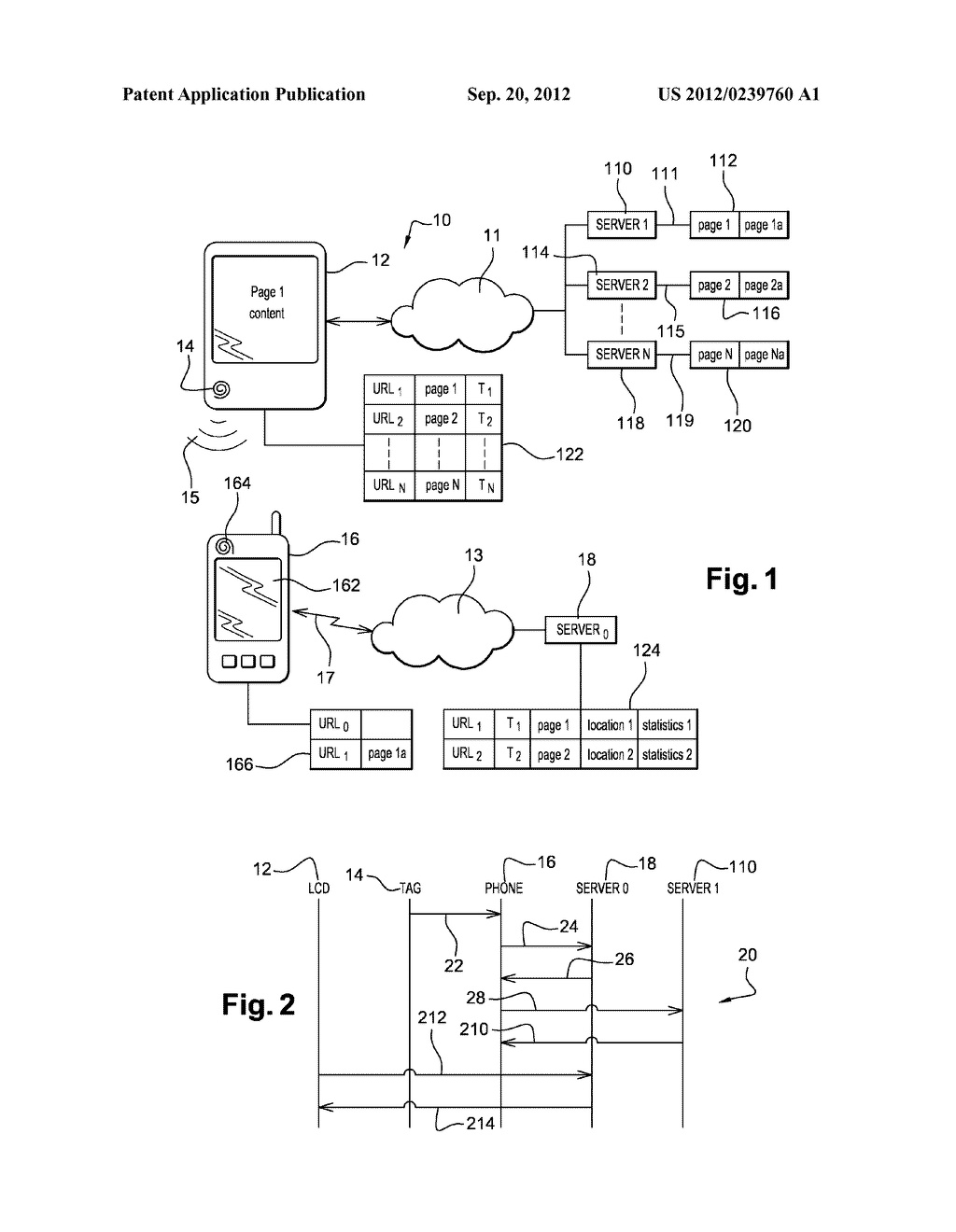 Method for Communicating Information from One Information Communicating     Server, Corresponding Information Communicating Server and System - diagram, schematic, and image 02