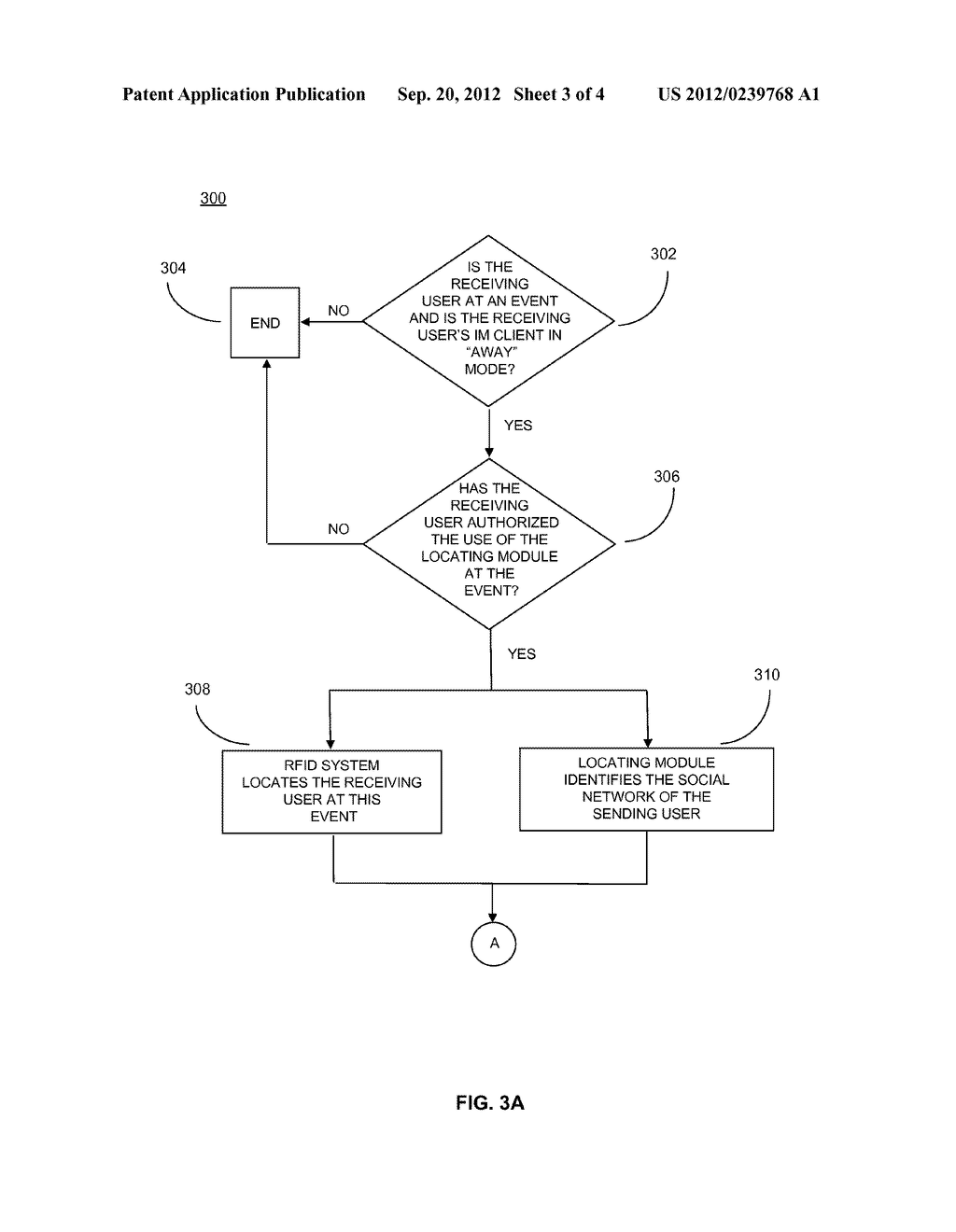 CONTACTING AN UNAVAILABLE USER THROUGH A PROXY USING INSTANT MESSAGING - diagram, schematic, and image 04