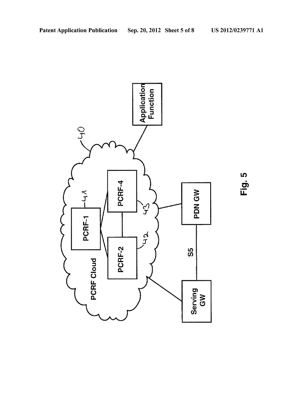 METHOD AND NETWORK DEVICE ESTABLISHING A BINDING BETWEEN A PLURALITY OF     SEPARATE SESSIONS IN A NETWORK - diagram, schematic, and image 06