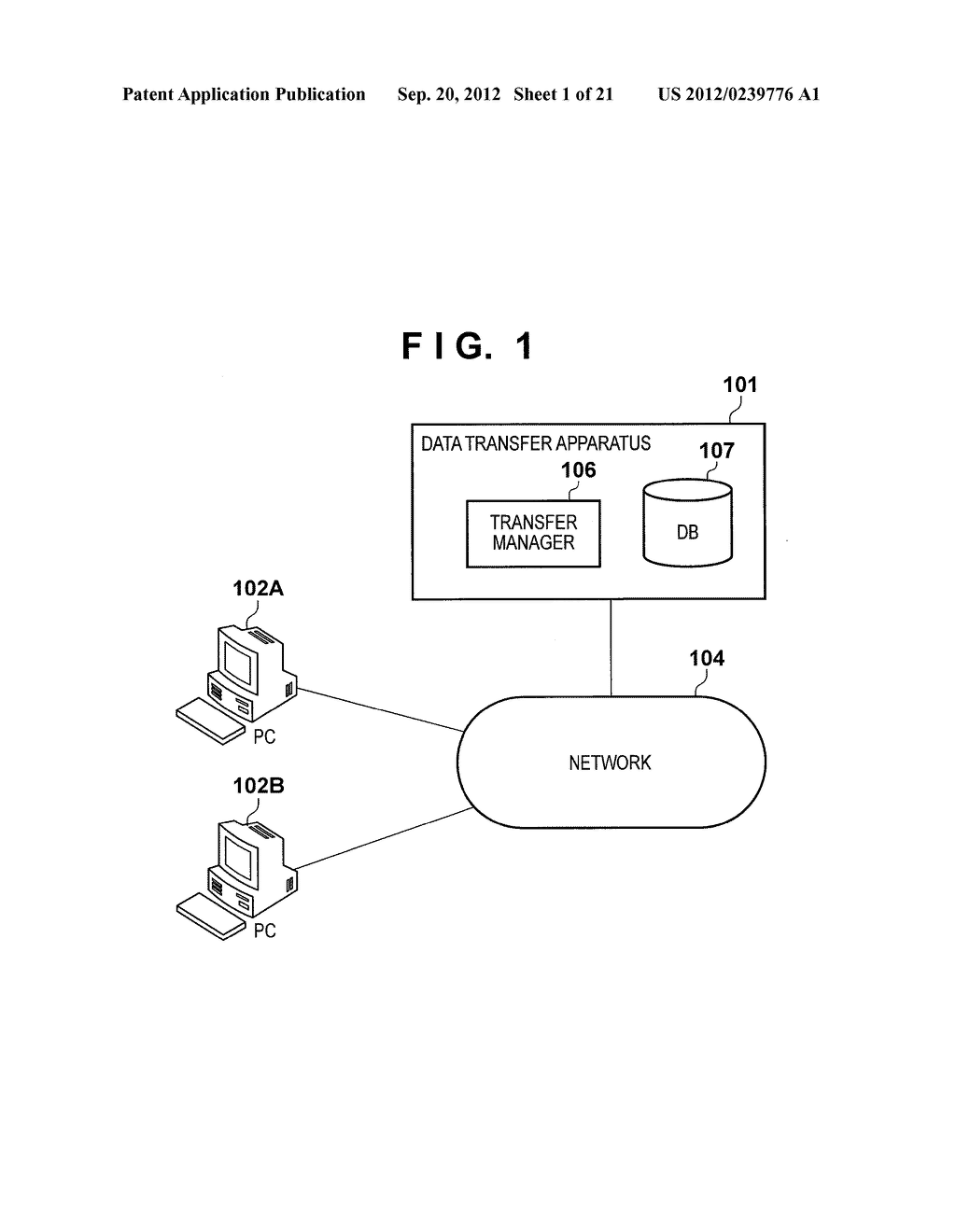 DATA COMMUNICATION SYSTEM AND METHOD OF CONTROLLING THE SAME - diagram, schematic, and image 02