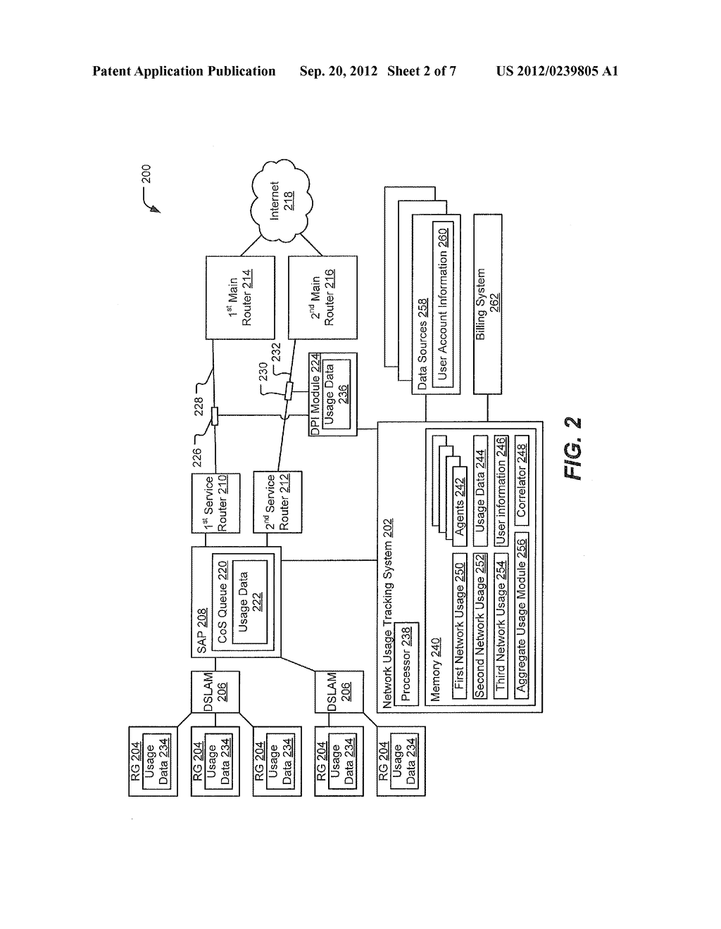 System and Method to Determine Network Usage - diagram, schematic, and image 03
