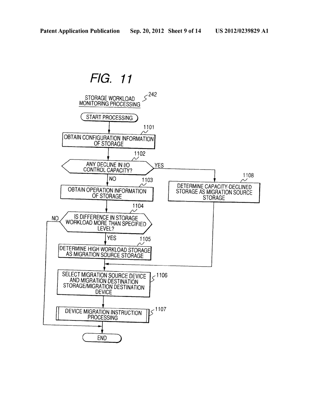 CONTROL METHOD OF DEVICE IN STORAGE SYSTEM FOR VIRTUALIZATION - diagram, schematic, and image 10