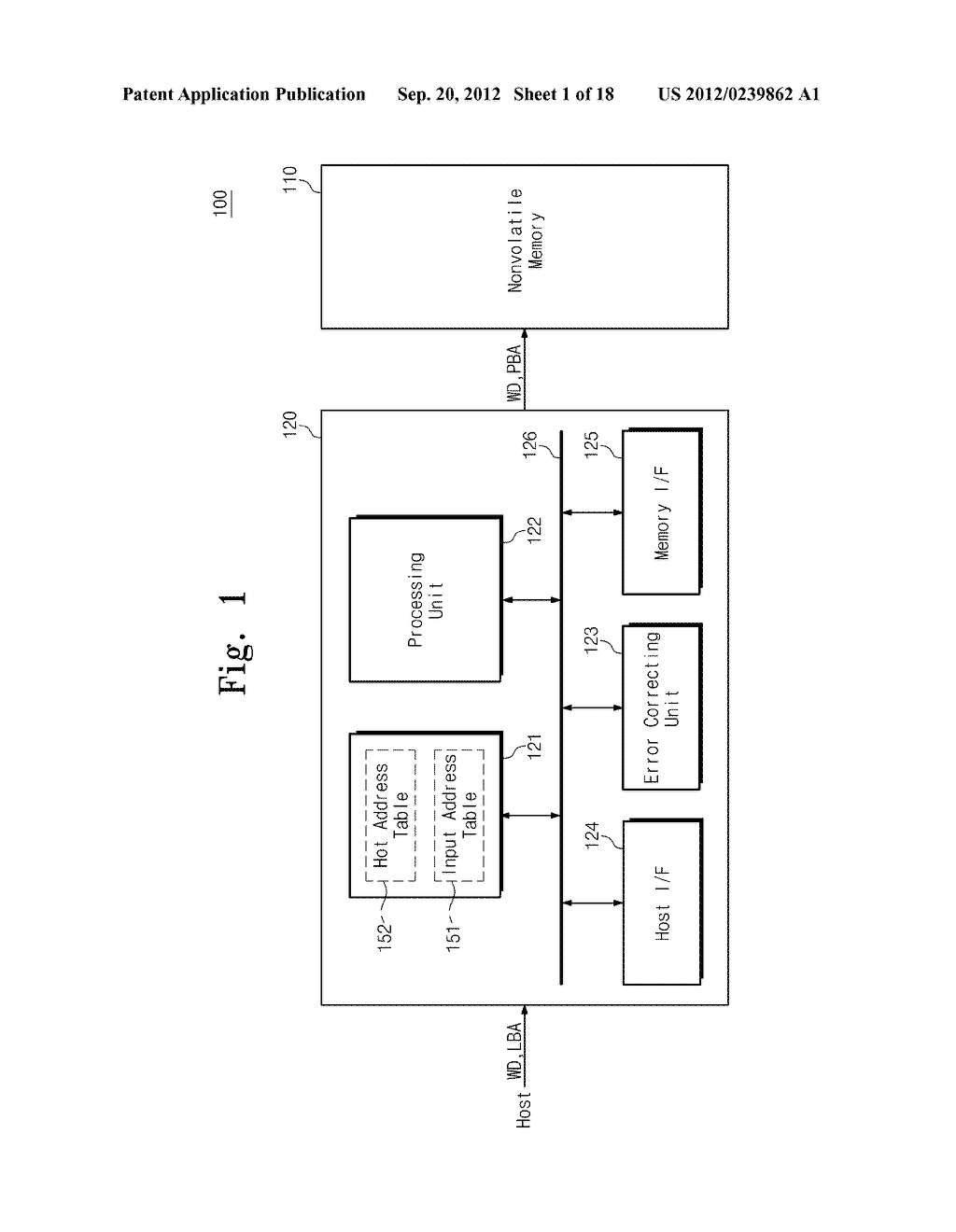 MEMORY CONTROLLER CONTROLLING A NONVOLATILE MEMORY - diagram, schematic, and image 02