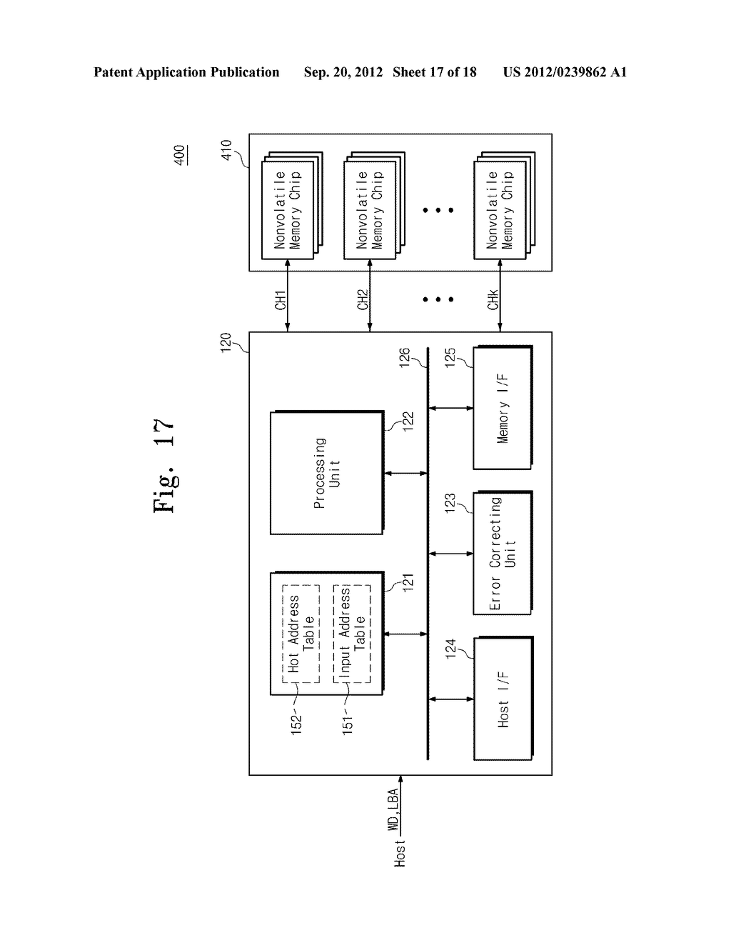 MEMORY CONTROLLER CONTROLLING A NONVOLATILE MEMORY - diagram, schematic, and image 18