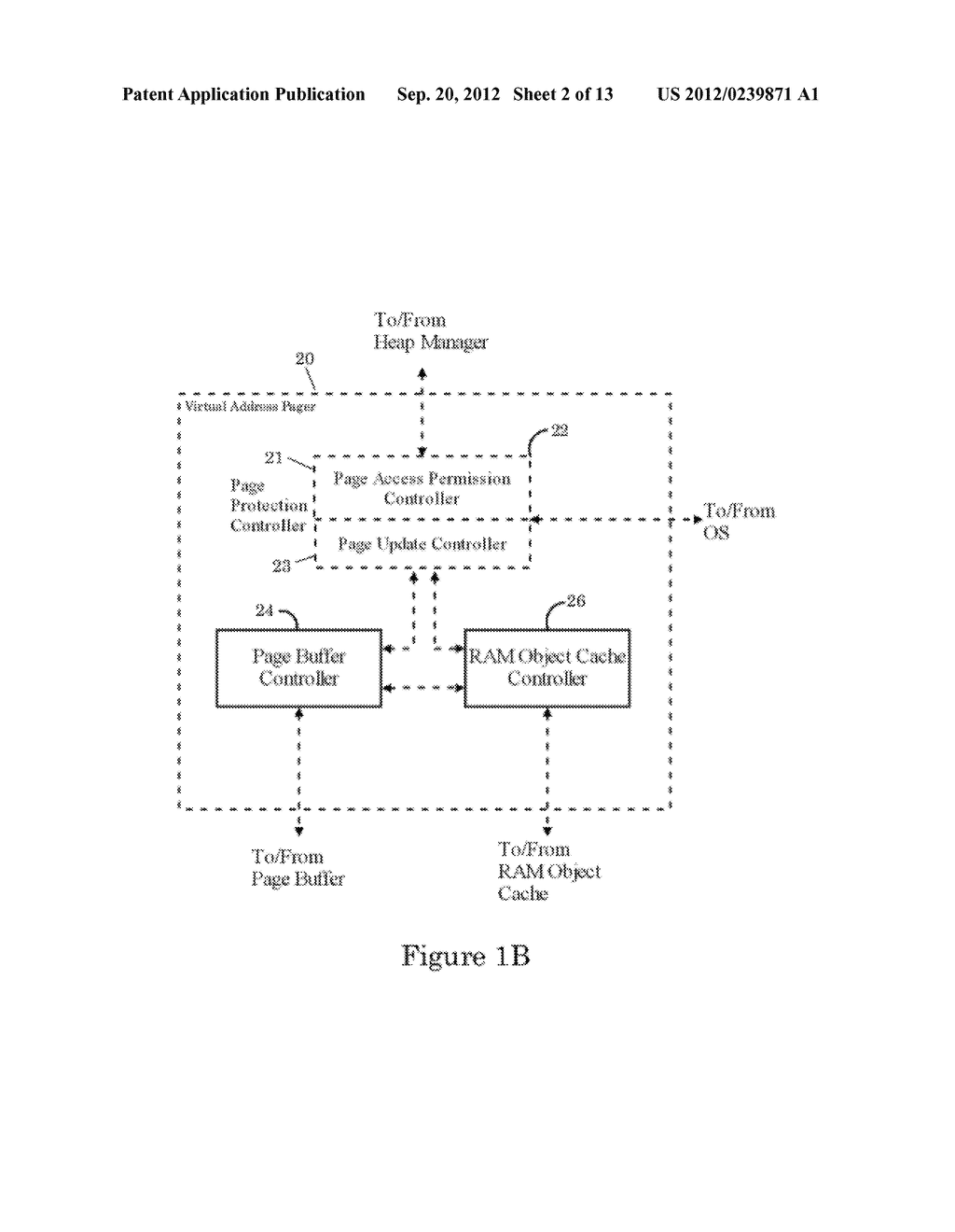 VIRTUAL ADDRESS PAGER AND METHOD FOR USE WITH A BULK ERASE MEMORY - diagram, schematic, and image 03
