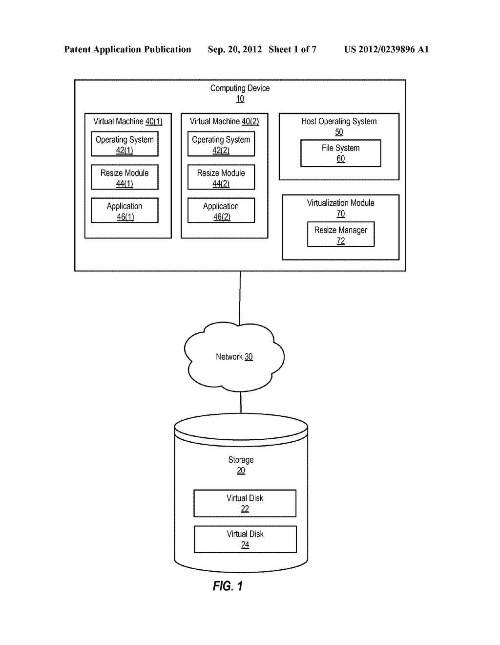 Optimized Shrinking of Virtual Disks - diagram, schematic, and image 02