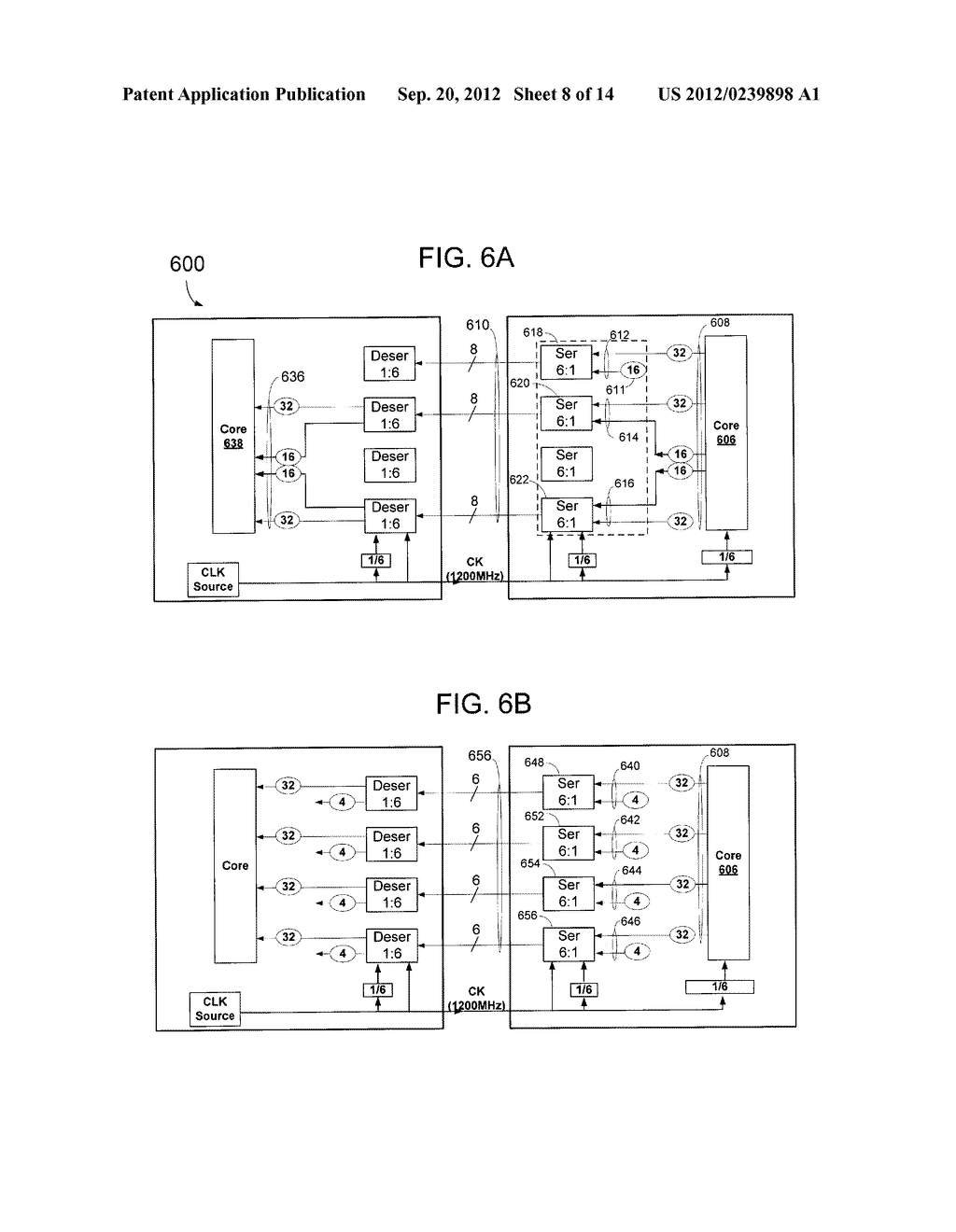 MEMORY SYSTEM WITH INDEPENDENTLY ADJUSTABLE CORE AND INTERFACE DATA RATES - diagram, schematic, and image 09