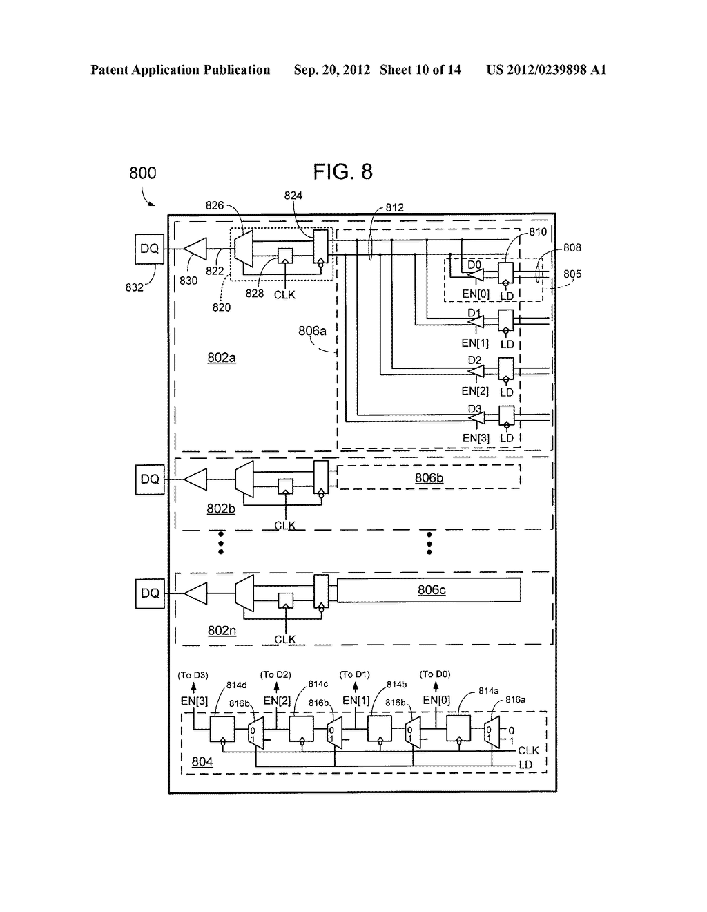 MEMORY SYSTEM WITH INDEPENDENTLY ADJUSTABLE CORE AND INTERFACE DATA RATES - diagram, schematic, and image 11