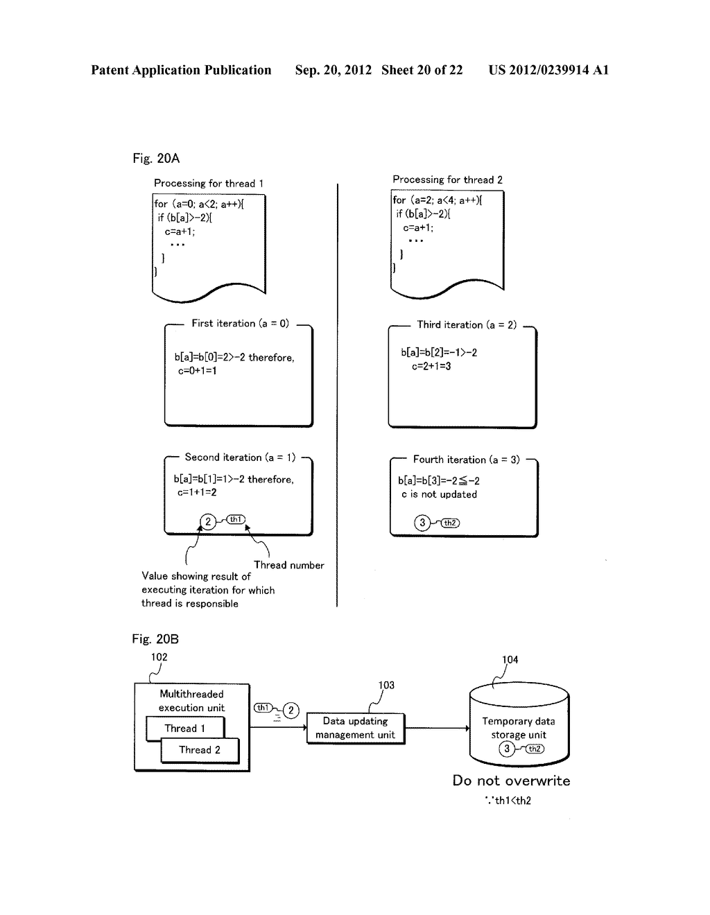 MULTITHREADED PARALLEL EXECUTION DEVICE, BROADCAST STREAM PLAYBACK DEVICE,     BROADCAST STREAM STORAGE DEVICE, STORED STREAM PLAYBACK DEVICE, STORED     STREAM RE-ENCODING DEVICE, INTEGRATED CIRCUIT, MULTITHREADED PARALLEL     EXECUTION METHOD, AND MULTITHREADED COMPILER - diagram, schematic, and image 21
