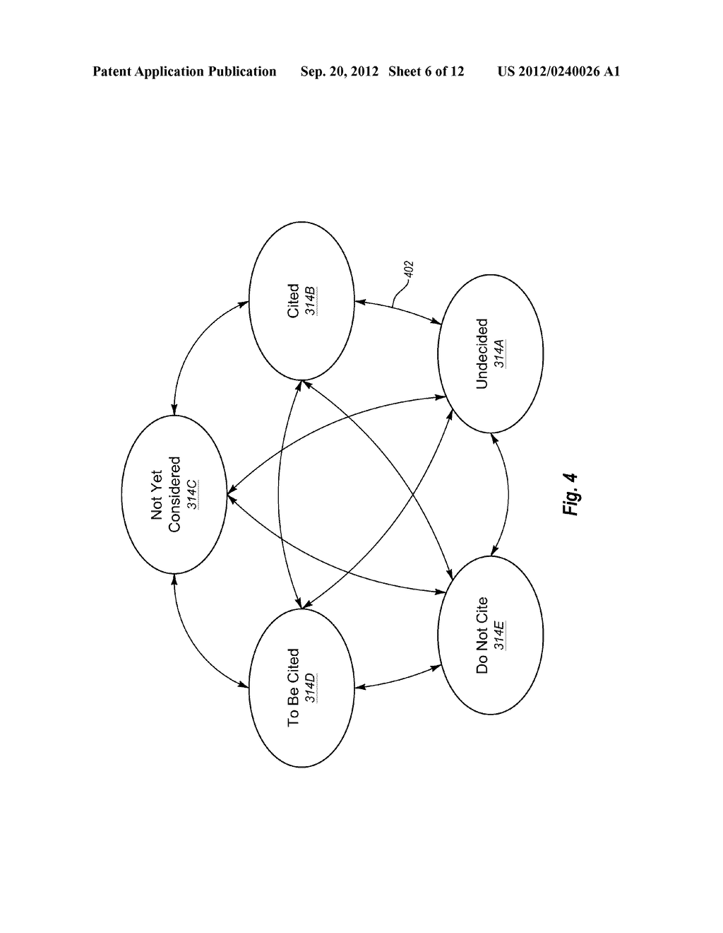 METHOD AND SYSTEM FOR RELATED ART CITATION MANAGEMENT - diagram, schematic, and image 07