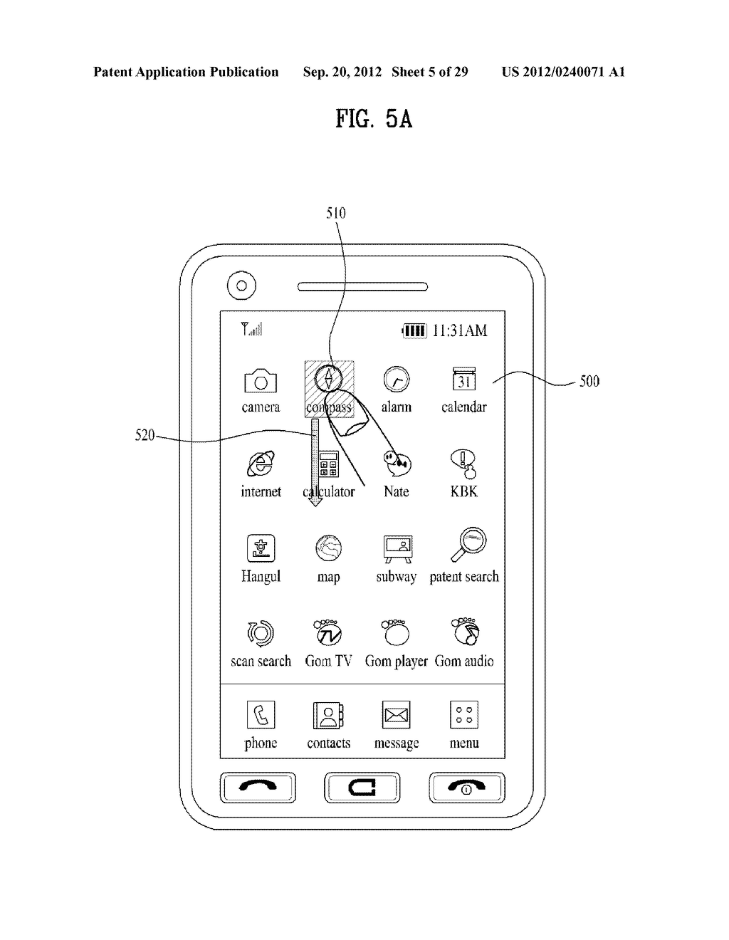 MOBILE TERMINAL AND CONTROLLING METHOD THEREOF - diagram, schematic, and image 06