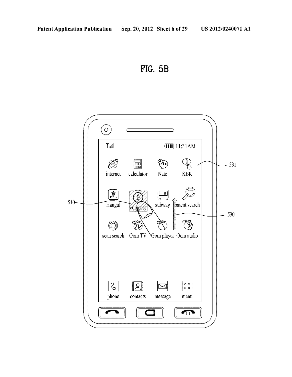 MOBILE TERMINAL AND CONTROLLING METHOD THEREOF - diagram, schematic, and image 07