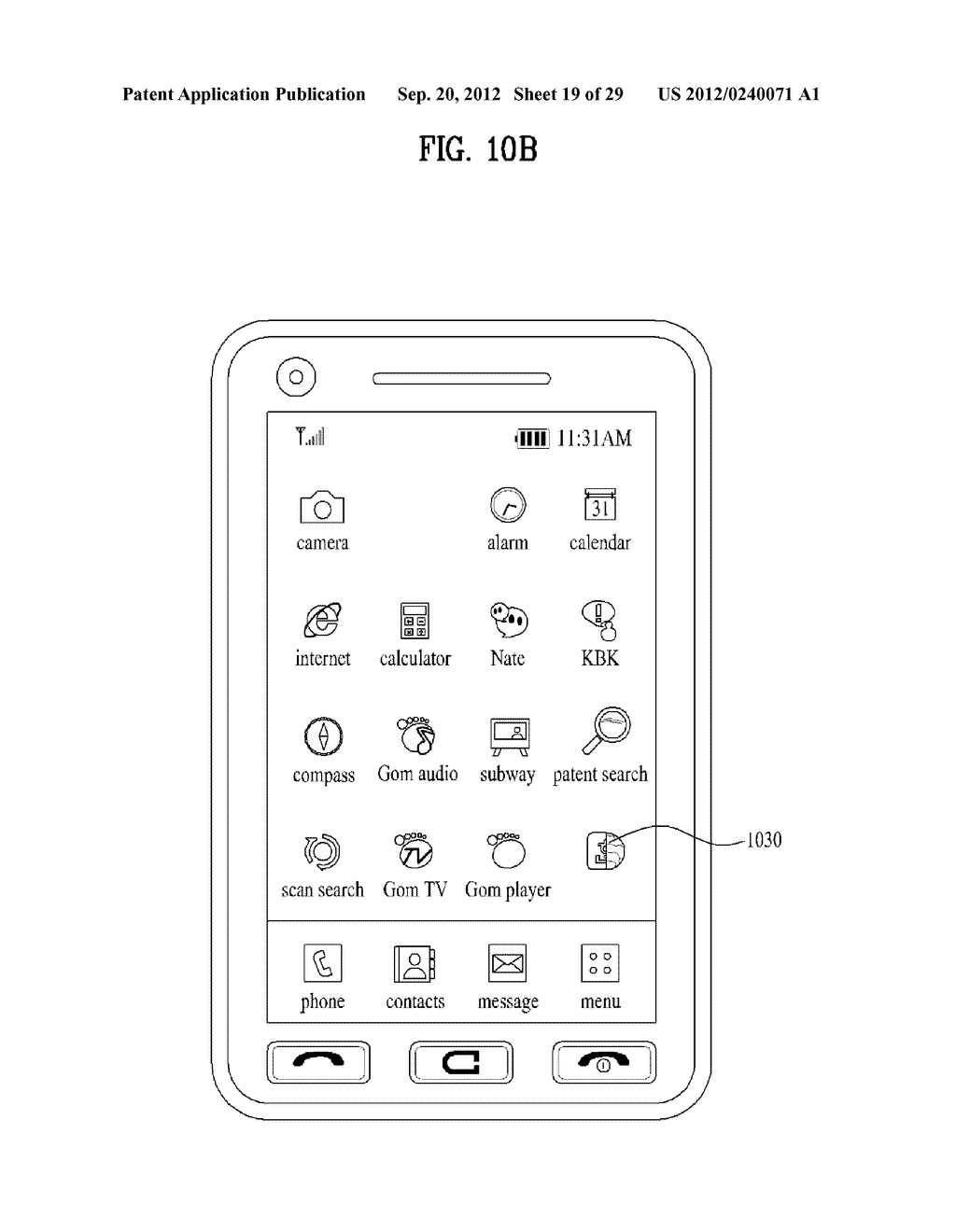 MOBILE TERMINAL AND CONTROLLING METHOD THEREOF - diagram, schematic, and image 20