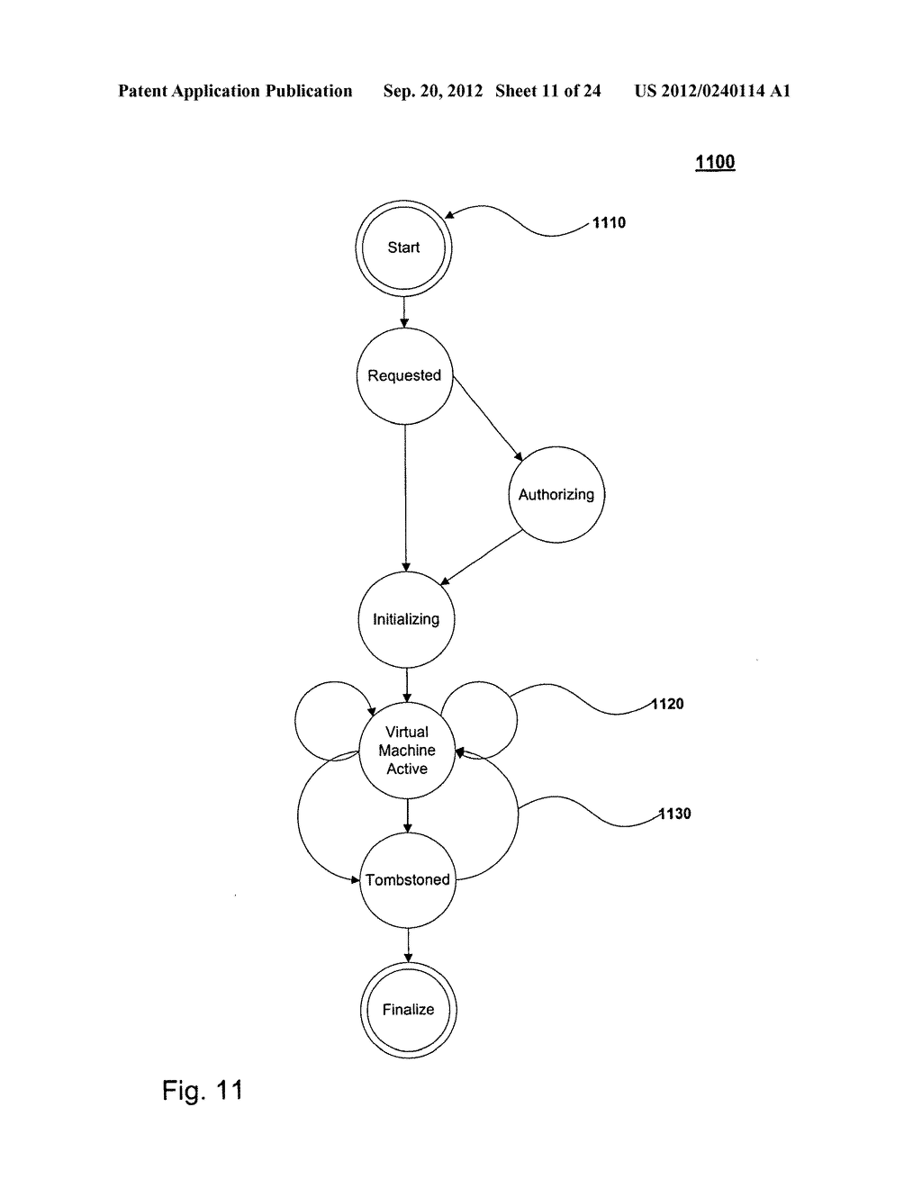 Method and System for Managing Virtual and Real Machines - diagram, schematic, and image 12