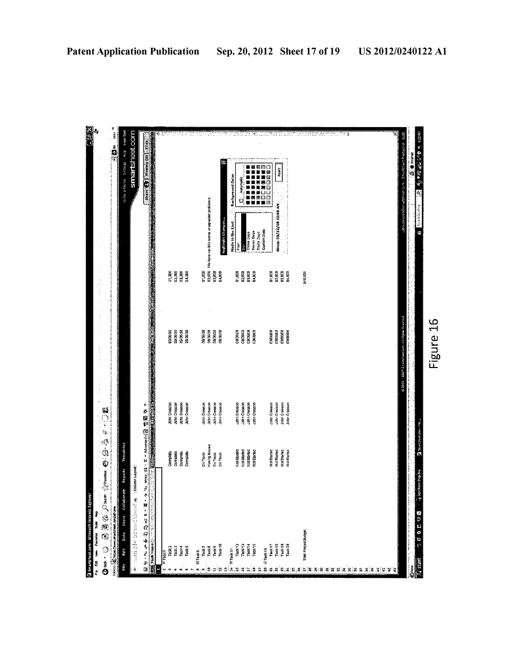 WEB-Based Task Management System and Method - diagram, schematic, and image 18