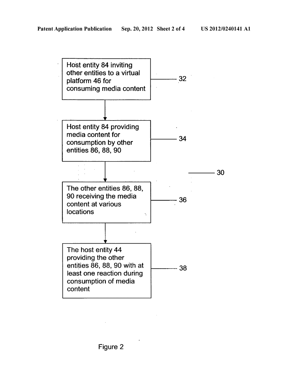 METHODS AND SYSTEMS FOR CONSUMING MEDIA CONTENT AMONG A GROUP OF AT LEAST     TWO ENTITIES - diagram, schematic, and image 03