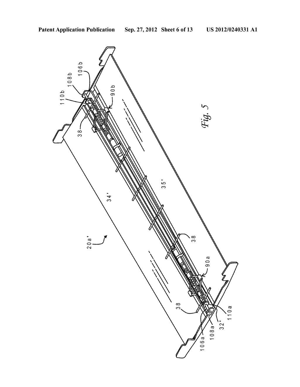 TABLE AND SLIDE ASSEMBLIES FOR PATIENT TRANSFER DEVICE - diagram, schematic, and image 07