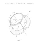 BUSHING WITH TRANSFIGURABLE ELECTRICAL CONDUCTION STATE diagram and image