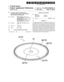 MANUFACTURING METHOD FOR TOOTHED PART AND MANUFACTURING DEVICE FOR TOOTHED     PART diagram and image