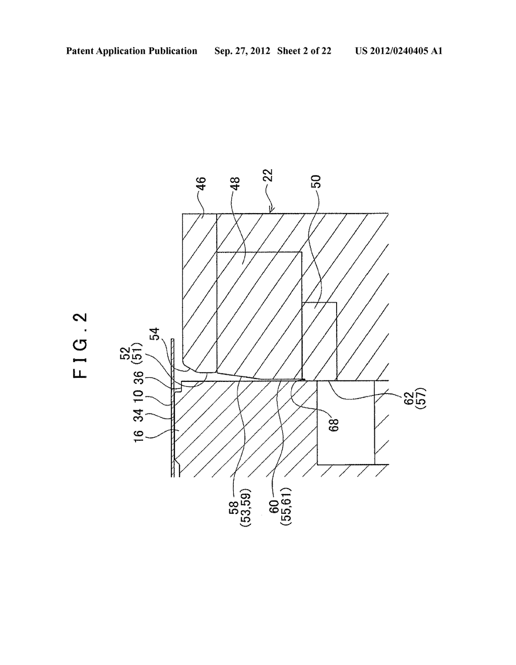 MANUFACTURING METHOD FOR TOOTHED PART AND MANUFACTURING DEVICE FOR TOOTHED     PART - diagram, schematic, and image 03