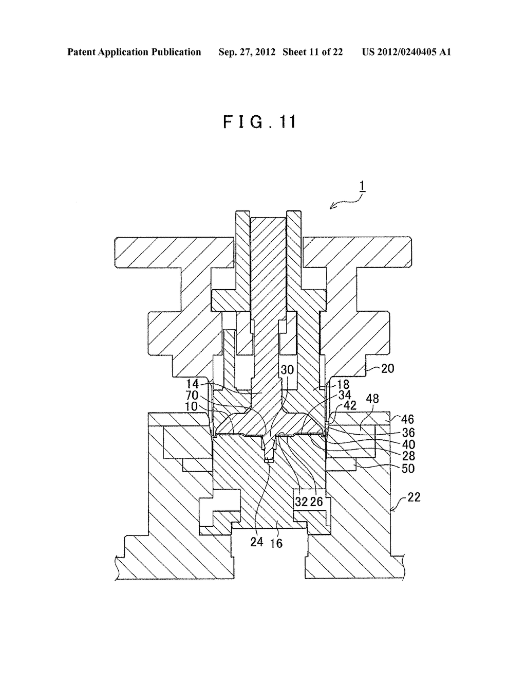 MANUFACTURING METHOD FOR TOOTHED PART AND MANUFACTURING DEVICE FOR TOOTHED     PART - diagram, schematic, and image 12