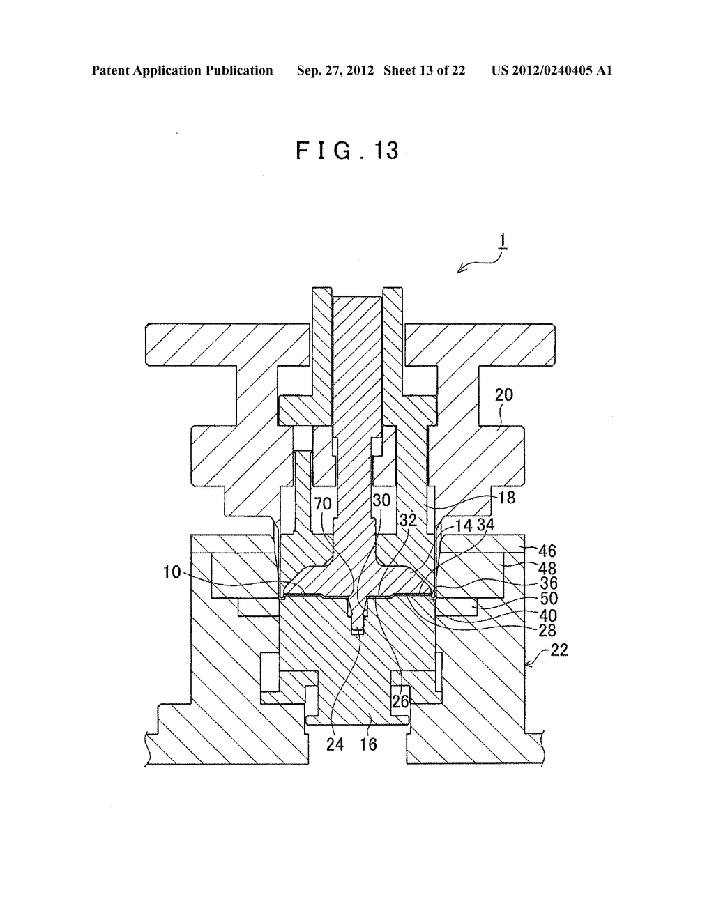 MANUFACTURING METHOD FOR TOOTHED PART AND MANUFACTURING DEVICE FOR TOOTHED     PART - diagram, schematic, and image 14