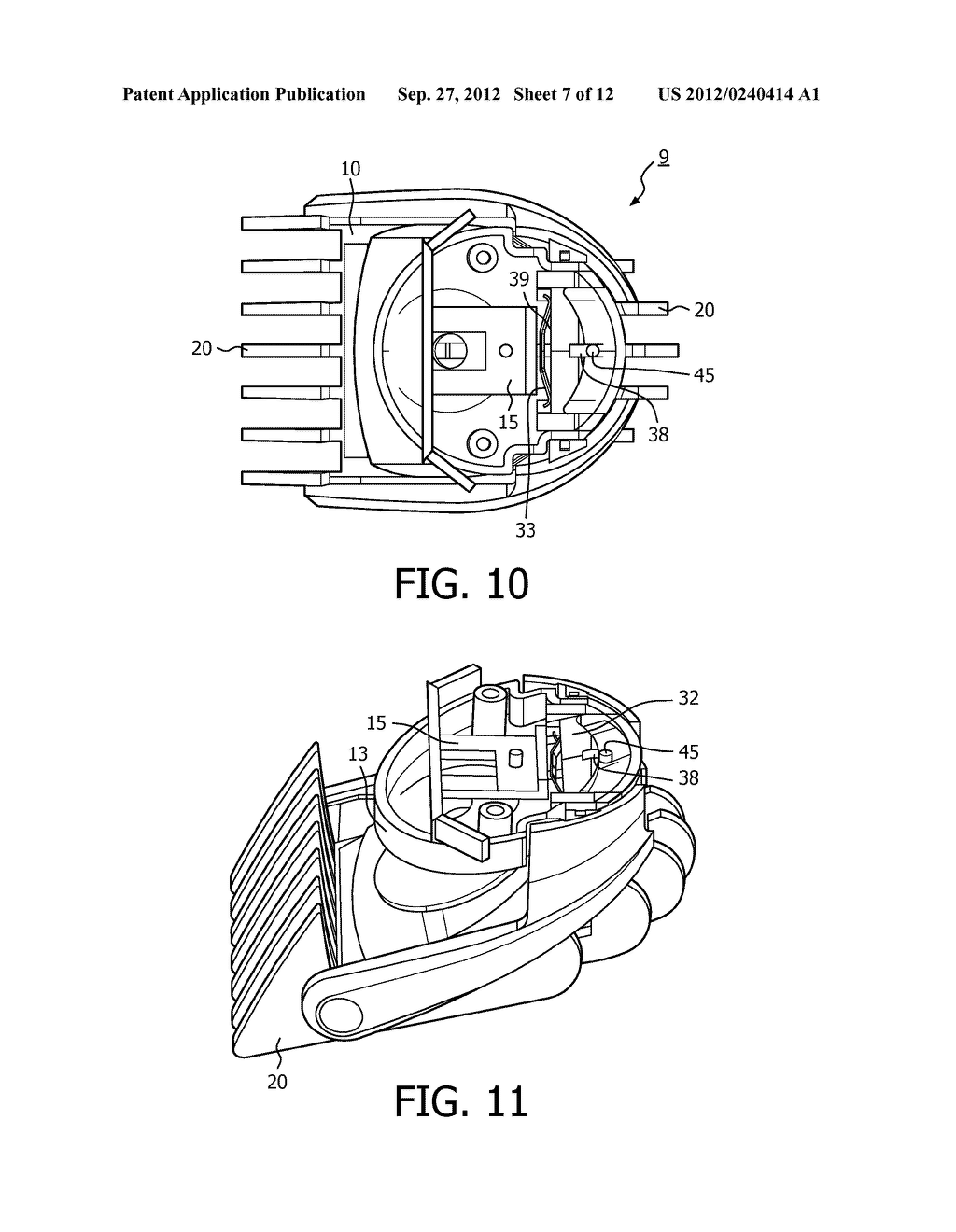 DEVICE FOR TRIMMING HAIR - diagram, schematic, and image 08