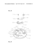 TAPE MEASURE WITH SELF-REGULATING SPEED CONTROL MECHANISM diagram and image