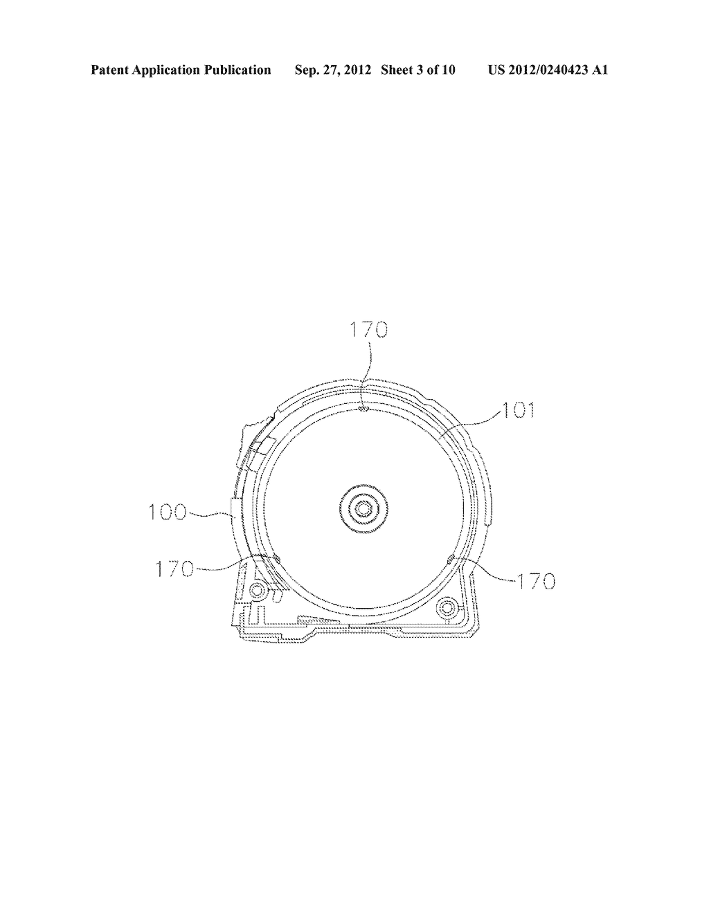 TAPE MEASURE WITH SELF-REGULATING SPEED CONTROL MECHANISM - diagram, schematic, and image 04