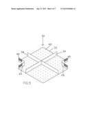 SELF-WATERING PLANT CONTAINER WITH ROOT PRUNING AERATIONS APERTURES AND     EXTERIOR WATER LEVEL INDICATOR diagram and image