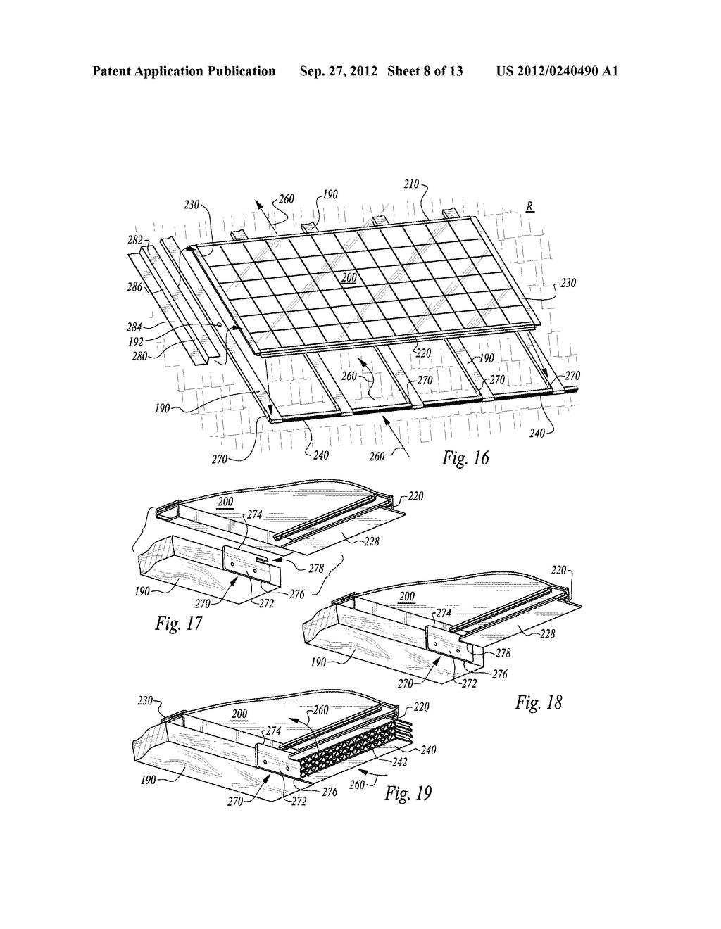 ROOF MOUNTED PHOTOVOLTAIC SYSTEM WITH ACCESSIBLE PANEL ELECTRONICS - diagram, schematic, and image 09