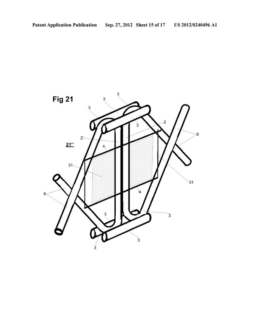 Reinforcing element for built-ins in concrete constructions - diagram, schematic, and image 16