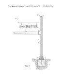 TRAFFIC SIGNAL SUPPORTING STRUCTURES AND METHODS diagram and image