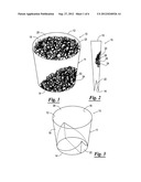 CONTAINER ASSEMBLIES HAVING COLLAPSIBLE AND ERECTABLE CONTAINERS     CONTAINING A PACKAGING MATERIAL AND METHODS OF PRODUCTION AND USE THEREOF diagram and image