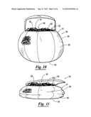 CONTAINER ASSEMBLIES HAVING COLLAPSIBLE AND ERECTABLE CONTAINERS     CONTAINING A PACKAGING MATERIAL AND METHODS OF PRODUCTION AND USE THEREOF diagram and image