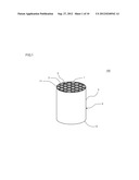 HONEYCOMB STRUCTURE AND MANUFACTURING METHOD OF THE SAME diagram and image