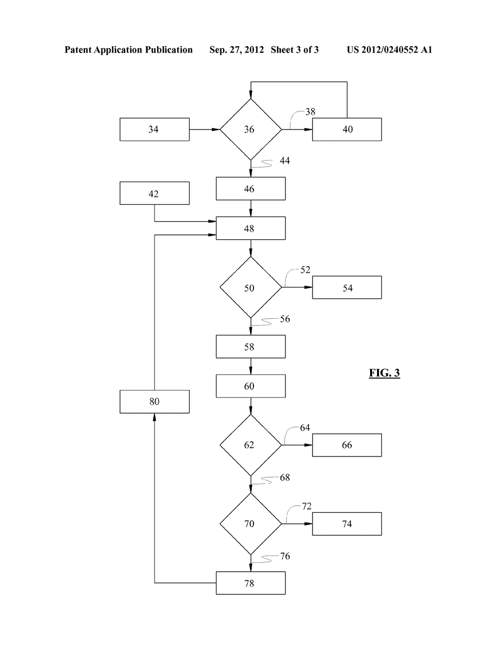 METHOD OF OPERATING AN EXHAUST GAS TREATMENT SYSTEM TO PREVENT QUENCHING     DURING REGENERATION - diagram, schematic, and image 04