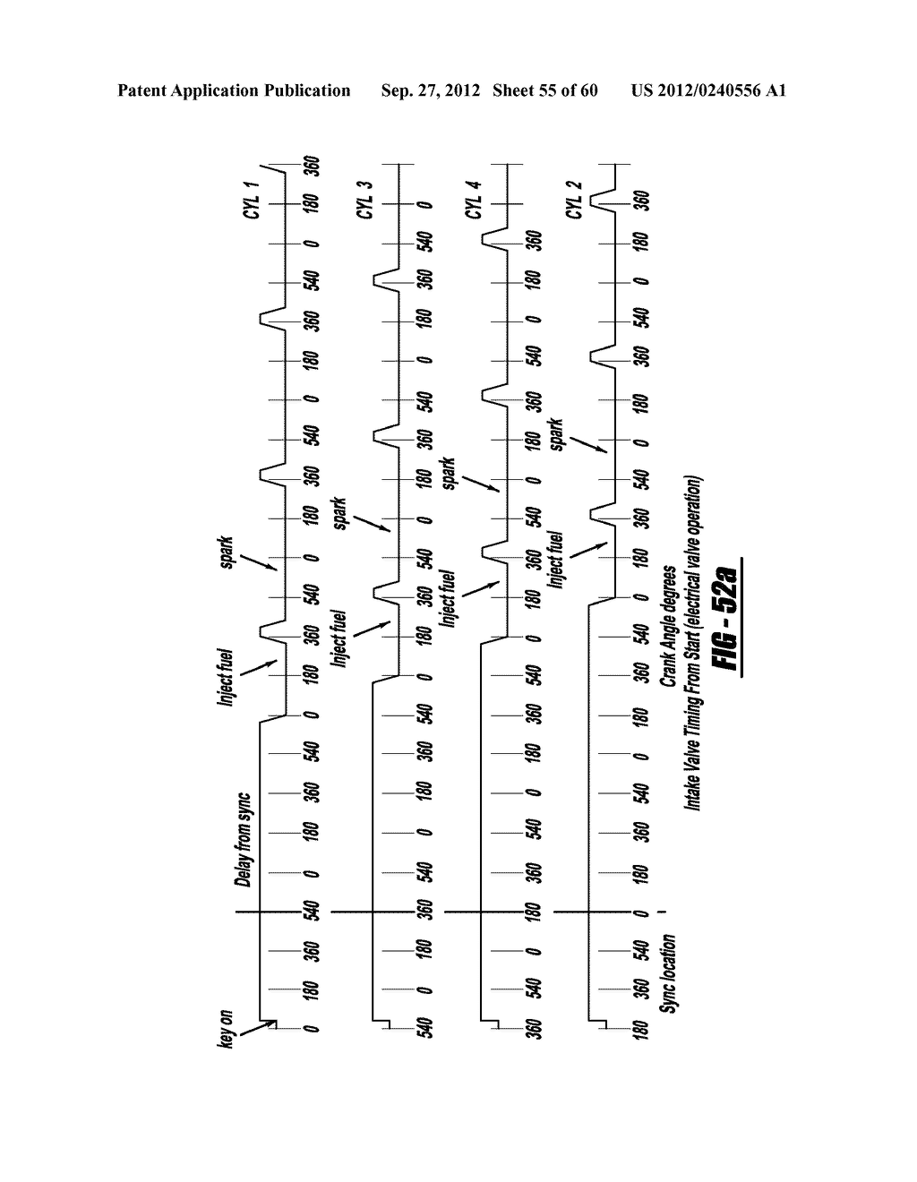 METHOD TO REDUCE ENGINE EMISSIONS FOR AN ENGINE CAPABLE OF MULTI-STROKE     OPERATION AND HAVING A CATALYST - diagram, schematic, and image 56