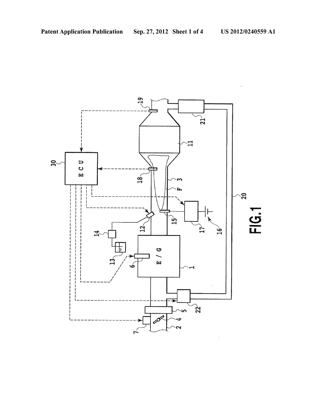EXHAUST PURIFYING APPARATUS FOR INTERNAL COMBUSTION ENGINE - diagram, schematic, and image 02