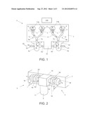 INTERNAL COMBUSTION ENGINE EQUIPPED WITH TWO EXHAUST-GAS TURBOCHARGERS,     AND METHOD FOR OPERATING AN INTERNAL COMBUSTION ENGINE OF SAID TYPE diagram and image