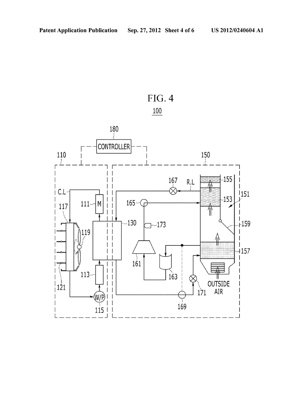 HEAT PUMP SYSTEM FOR VEHICLE - diagram, schematic, and image 05