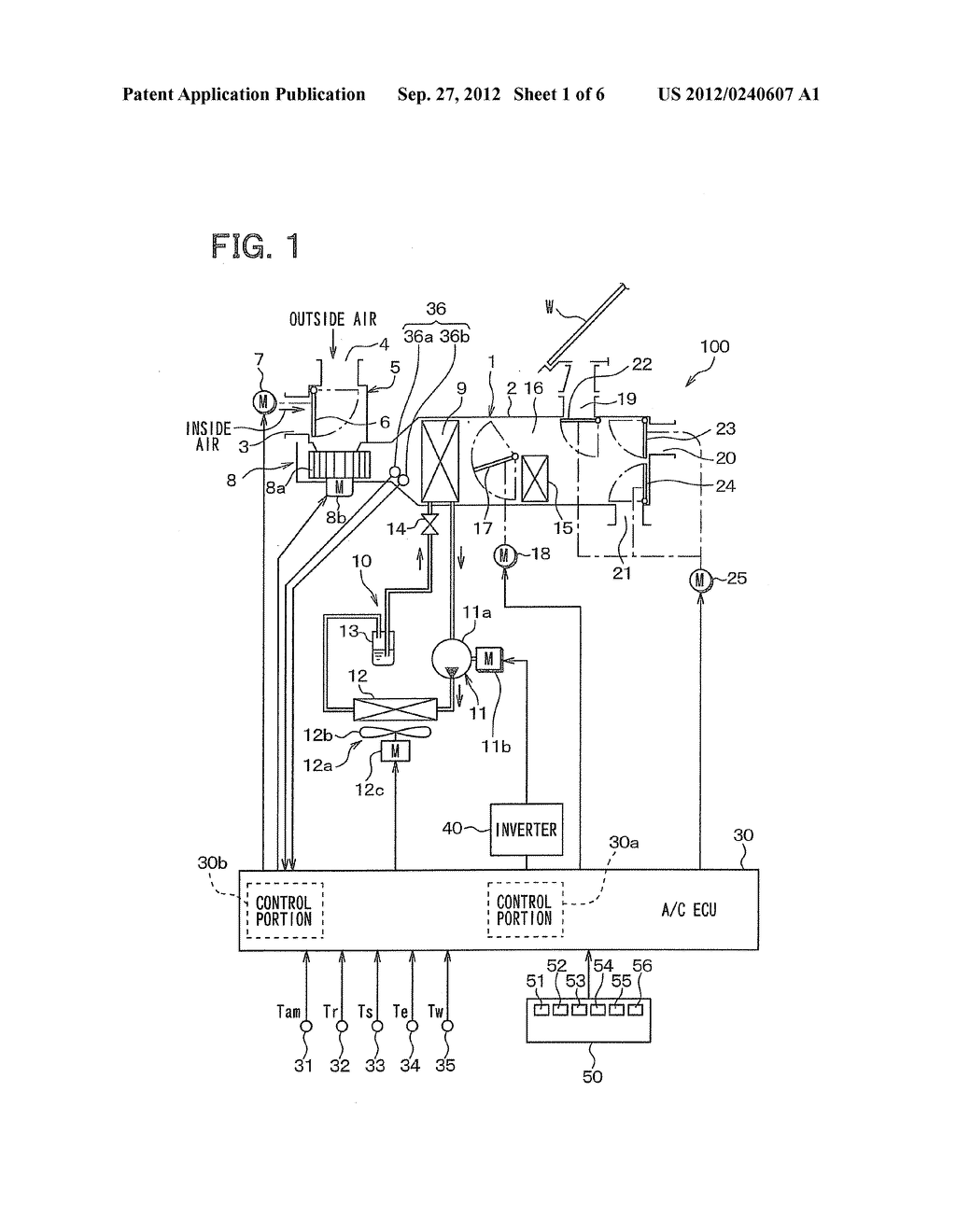 AIR CONDITIONER FOR VEHICLE - diagram, schematic, and image 02